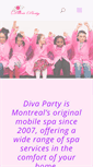 Mobile Screenshot of divaparty.ca